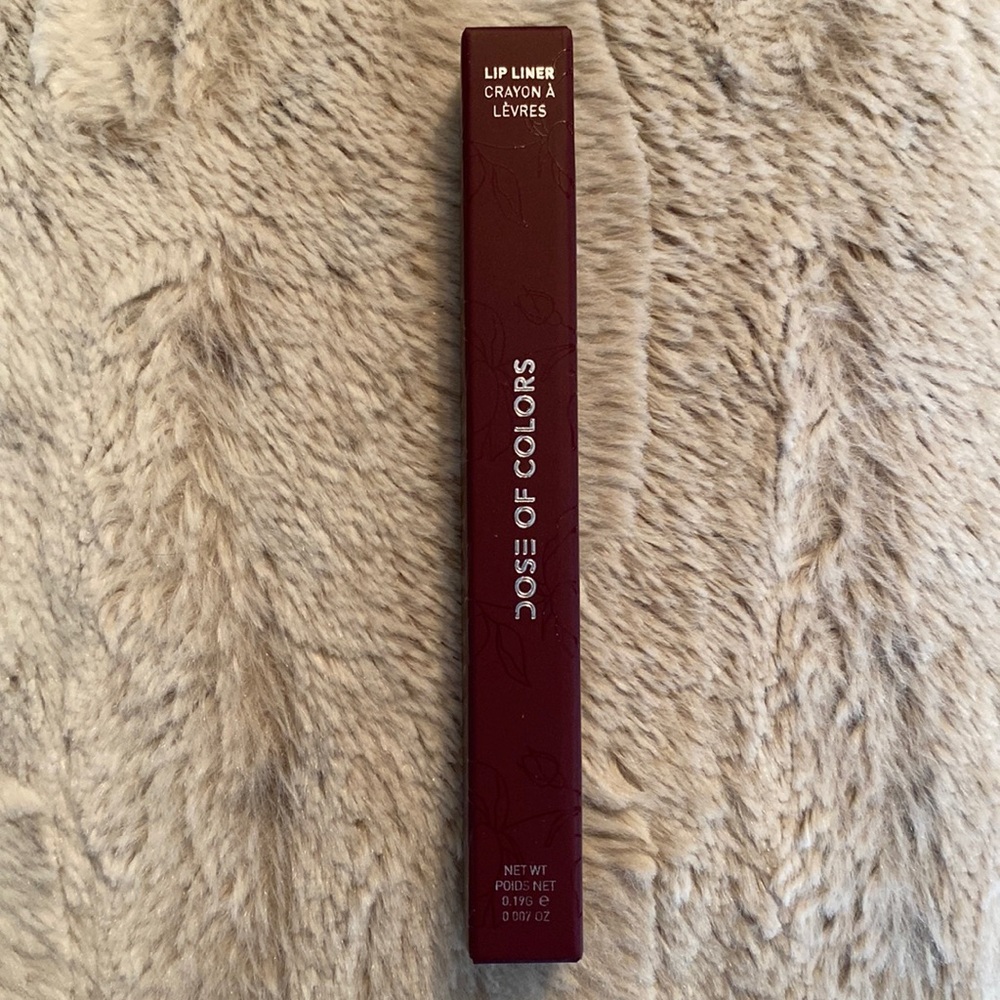 NIB Dose of Colors Nude Rose Lip Liner